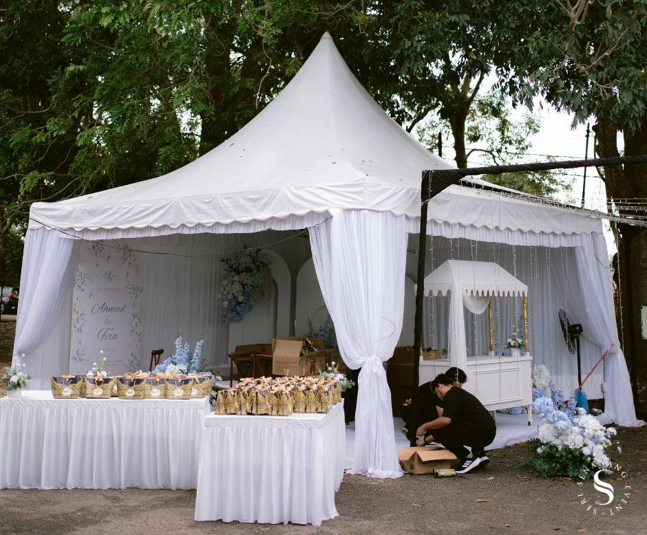 Real event setup 6