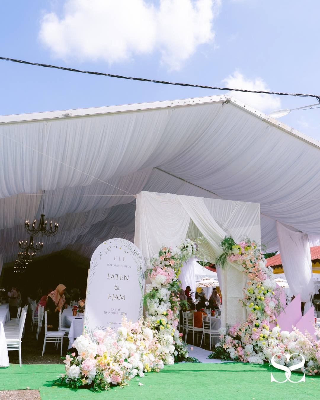 Package Bridal Marquee Tent Underlayer 10M x 5M