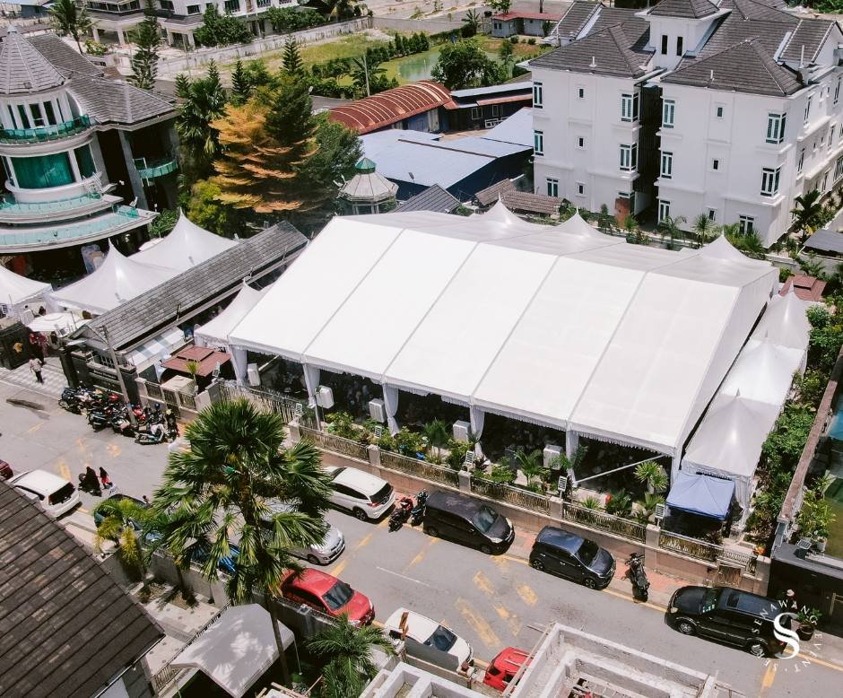 Package Marquee Tent Transparent 20M
